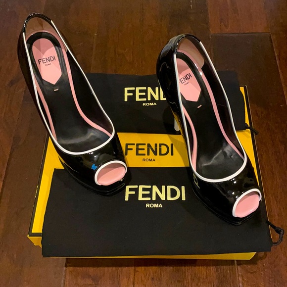 Fendi High Heels size 36 1/2 - Picture 1 of 6